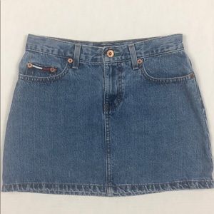 Jrs. Tommy Hilfiger denim Jean skirt. Size 3